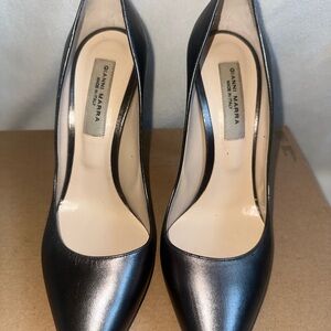 Gianni Marra Metallic Black Women's Heels